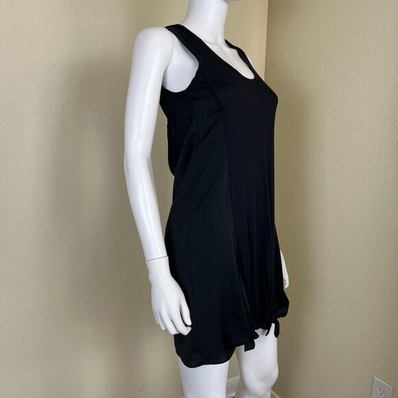 T Alexander Wang Women Size XS Black Mini Tank Tunic Dress Minimalist Casual - Picture 5 of 14
